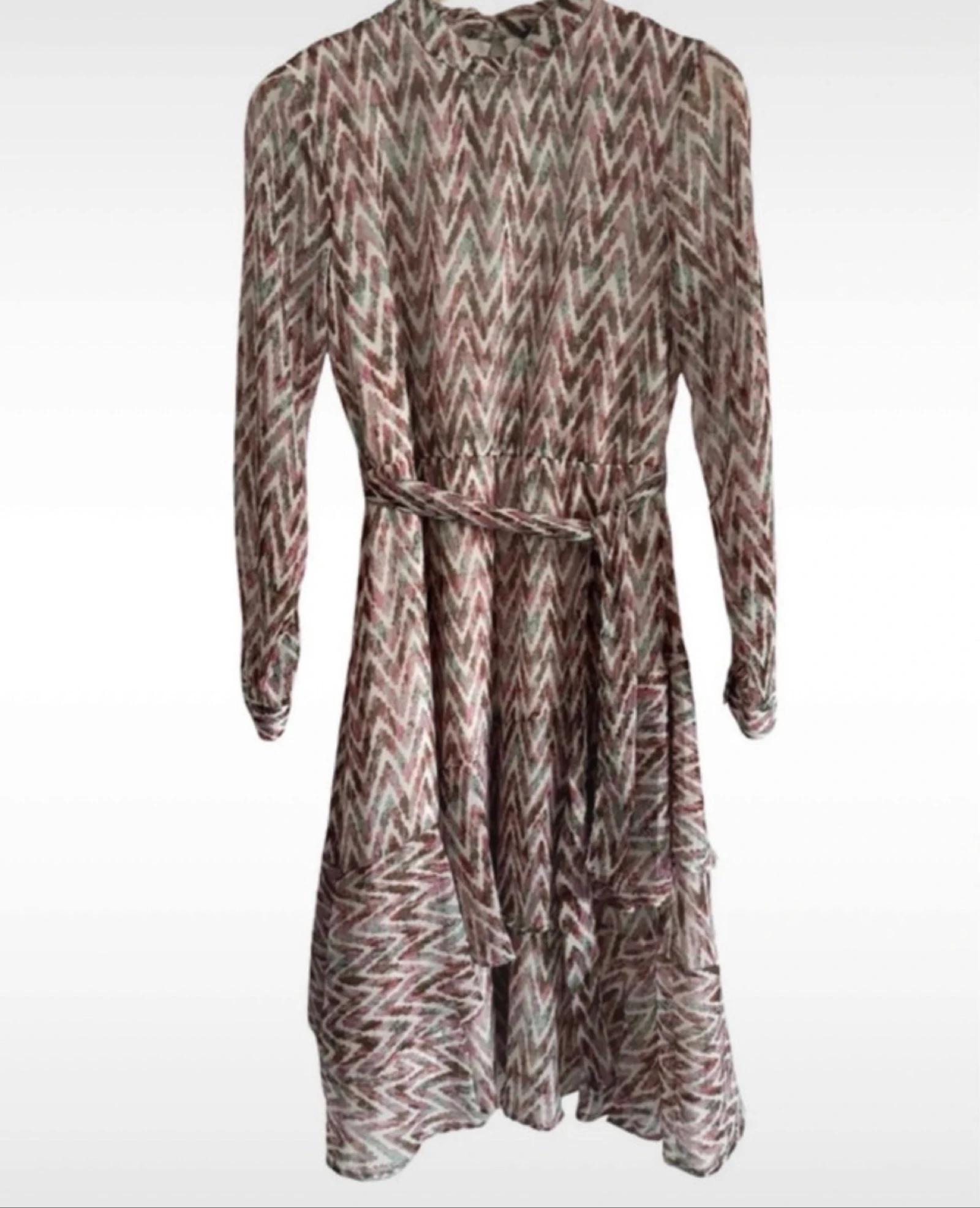 Vestido longo Pigalle com estampa abstrata L – photo 2